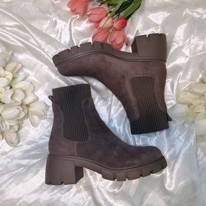 STEVE MADDEN - Hutch Taupe Suede